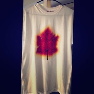Trendy Handmade Maple Leaf Shirt!